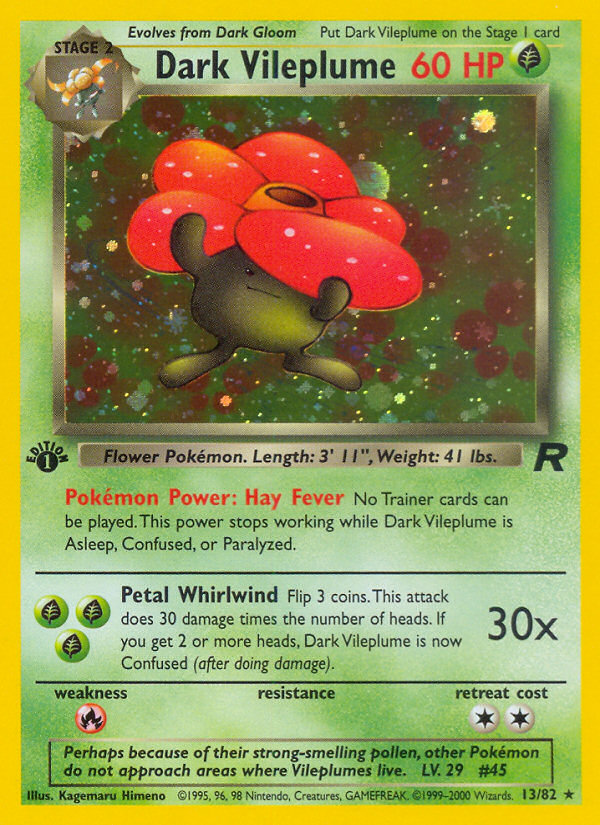 Dark Vileplume card