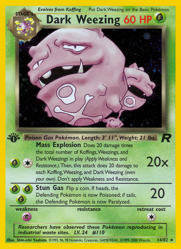 Dark Weezing card