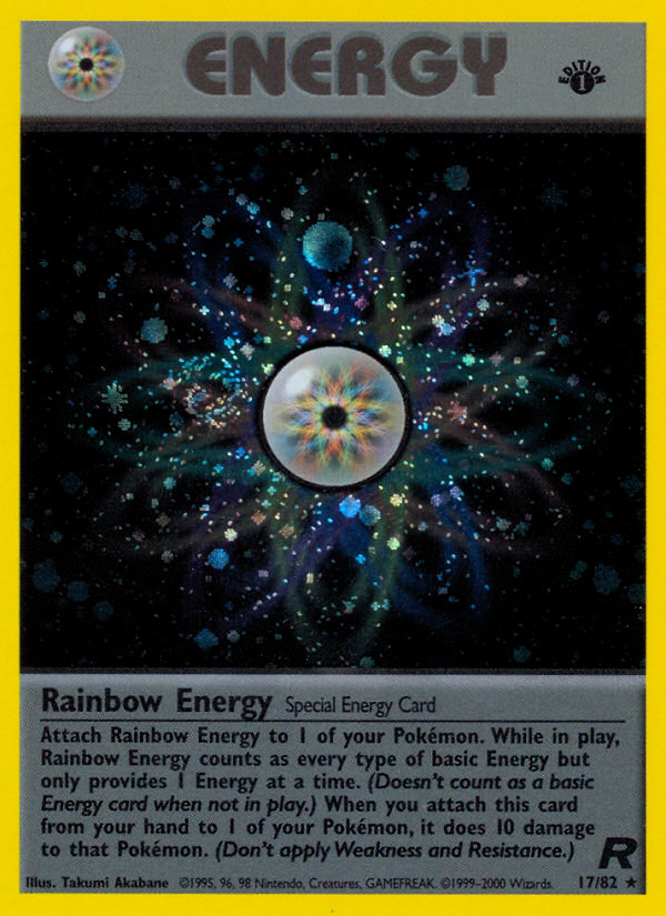 Rainbow Energy card