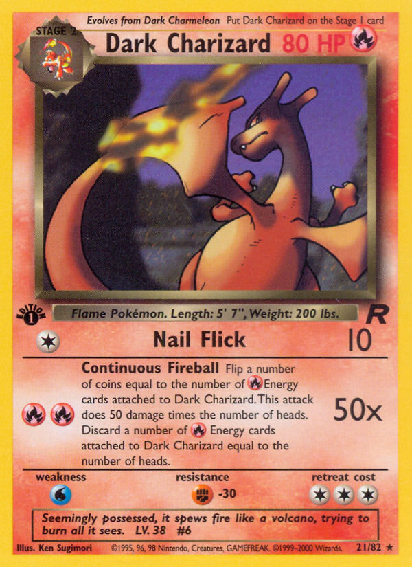 Dark Charizard card