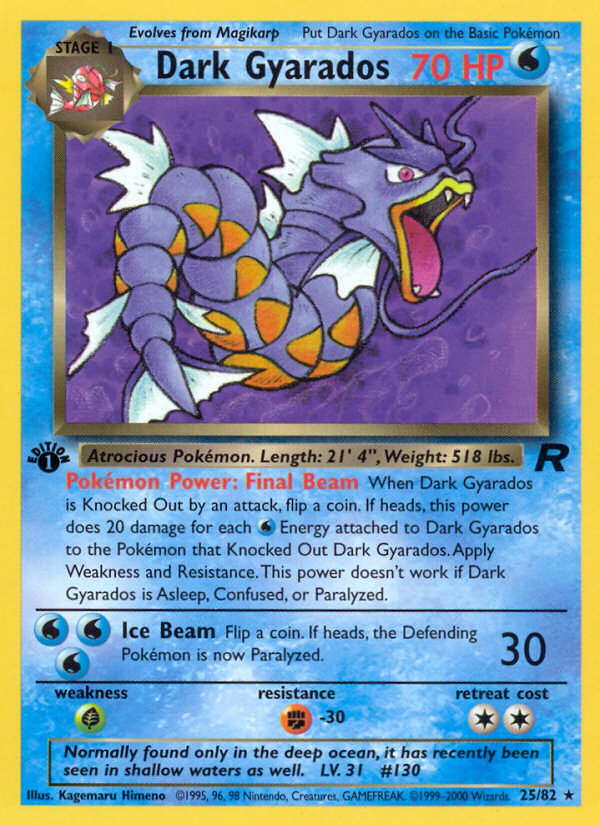 Dark Gyarados card