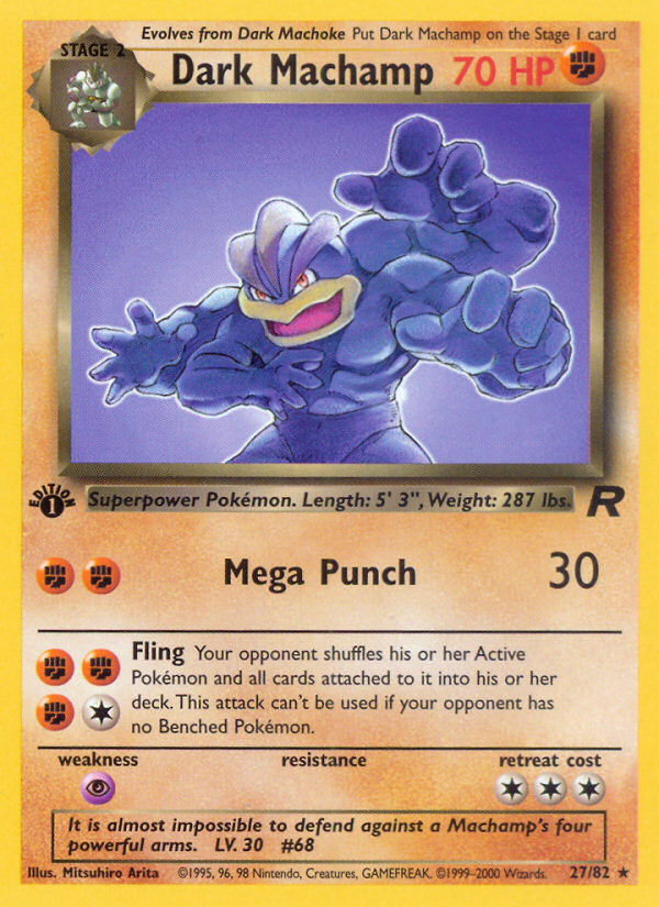 Dark Machamp card