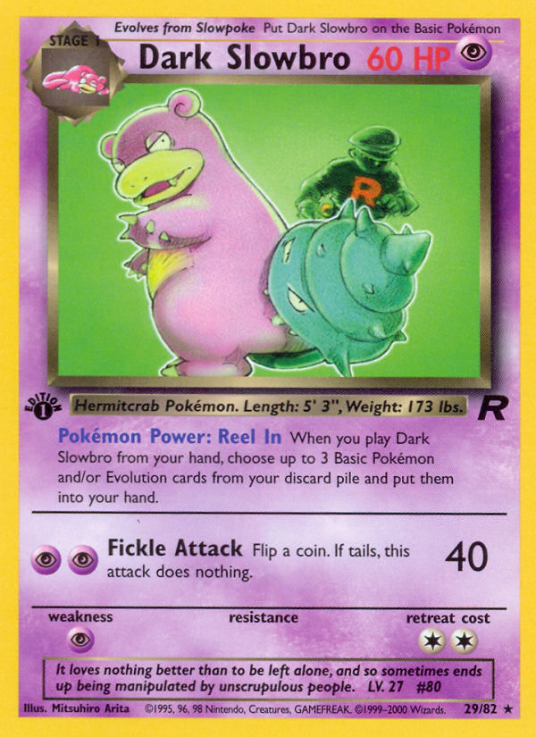 Dark Slowbro card