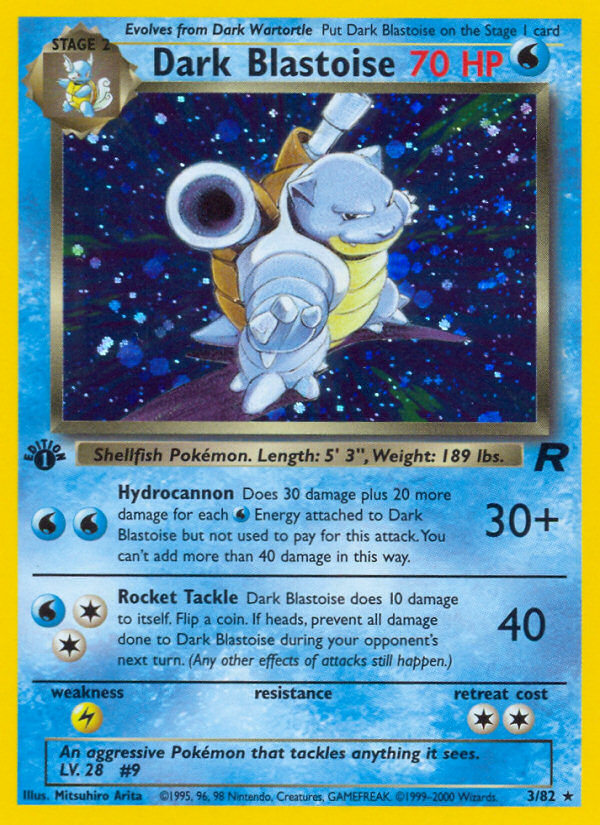 Dark Blastoise card