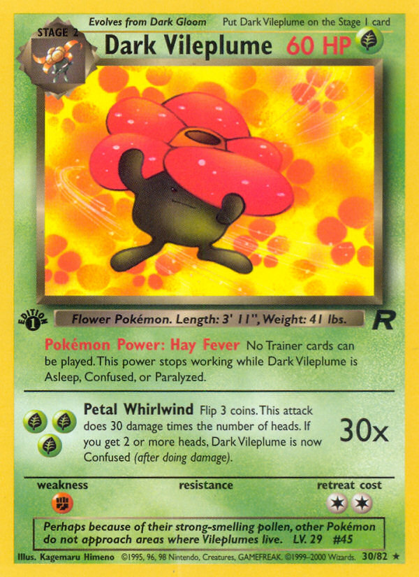 Dark Vileplume card