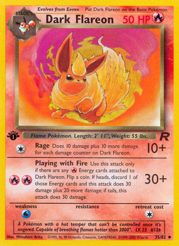 Dark Flareon card