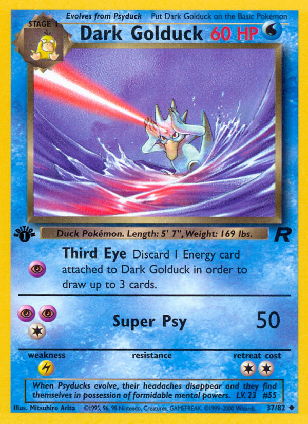 Dark Golduck card