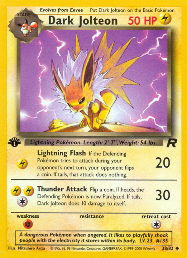 Dark Jolteon card