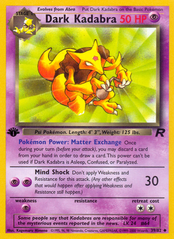 Dark Kadabra card