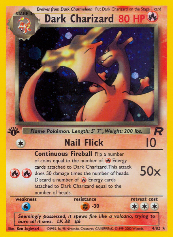 Dark Charizard card