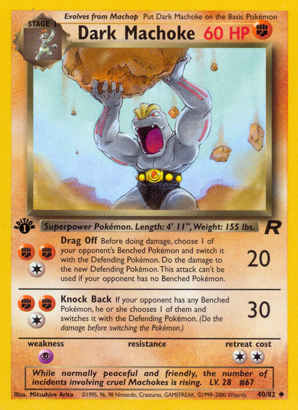 Dark Machoke card