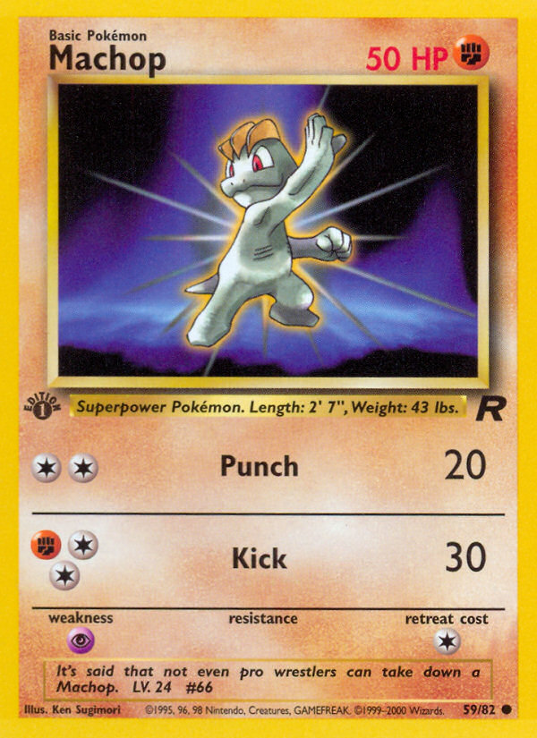 Machop card