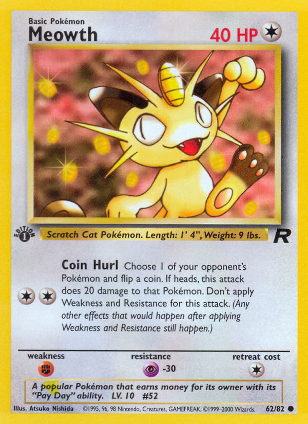 Meowth card