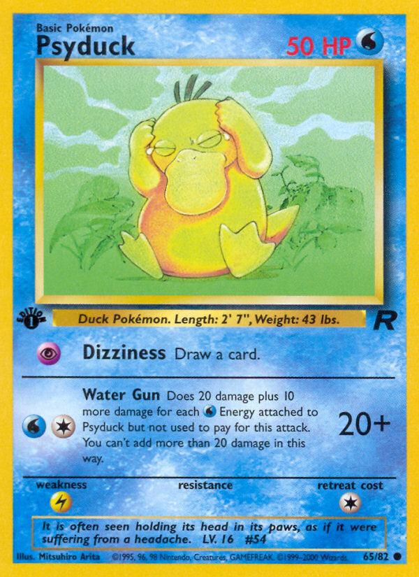 Psyduck card