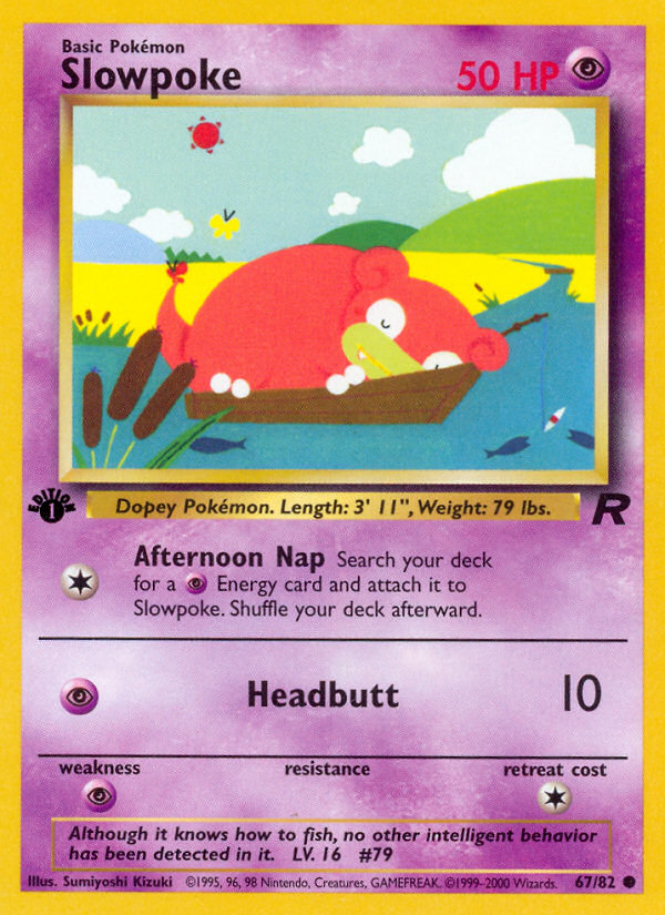 Slowpoke card