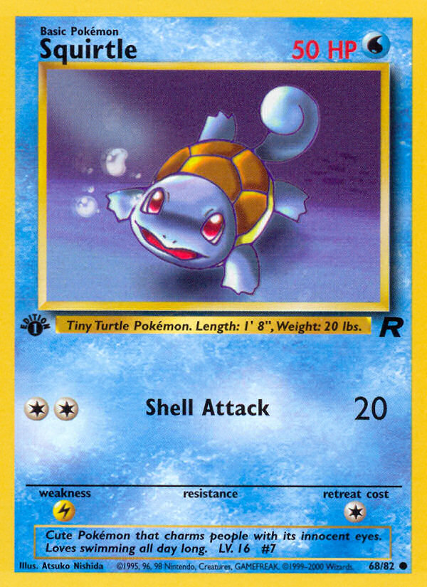 Squirtle card