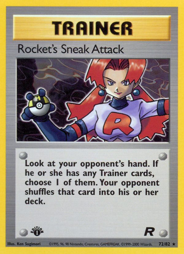 Rocket's Sneak Attack card