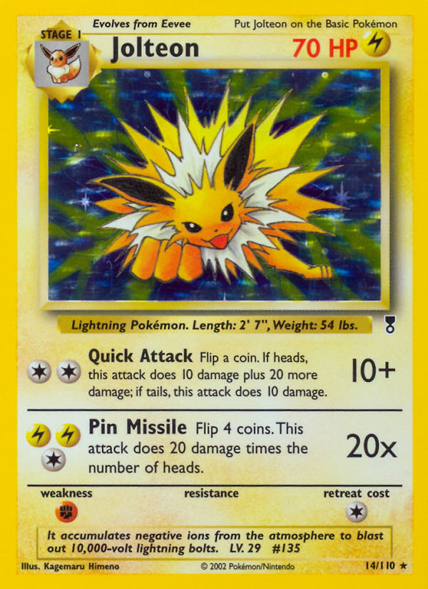 Jolteon card