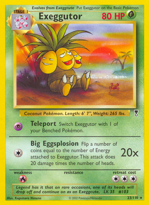 Exeggutor card