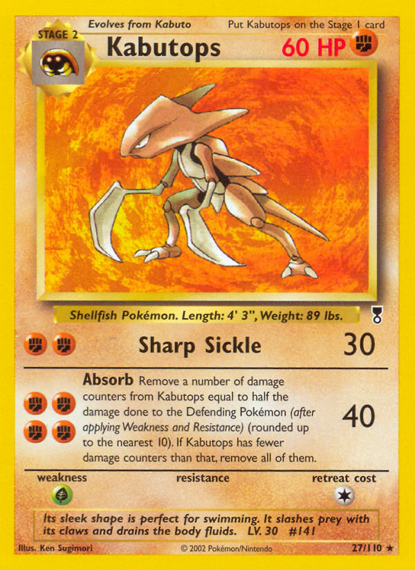 Kabutops card