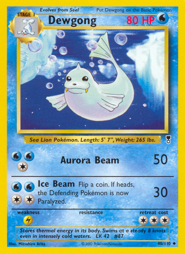 Dewgong card