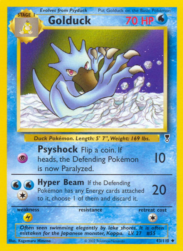 Golduck card