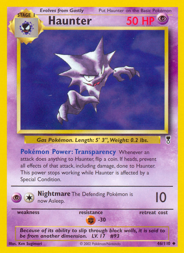 Haunter card