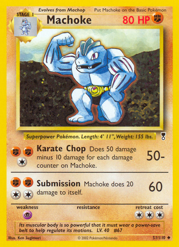 Machoke card