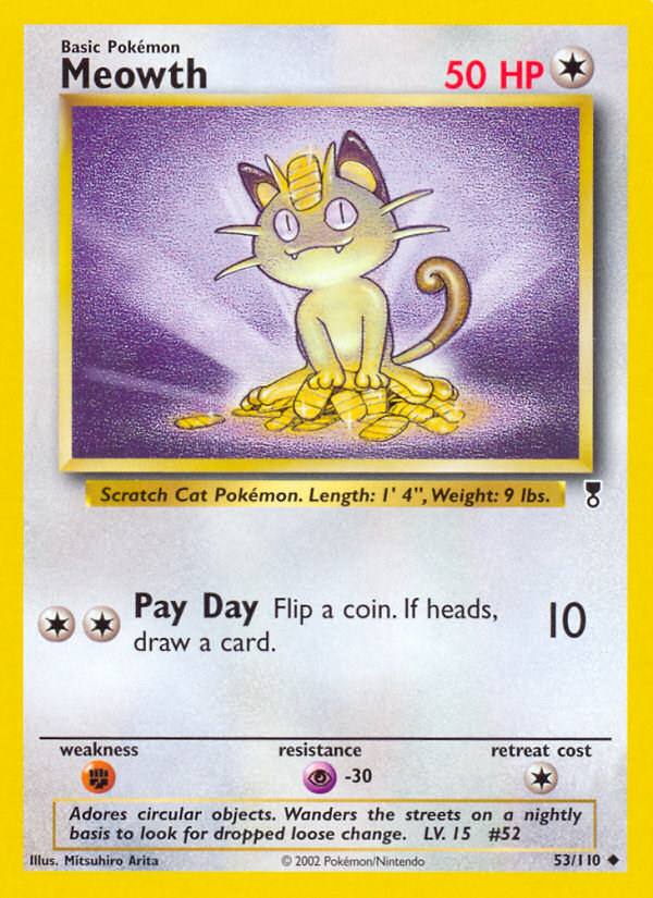 Meowth card