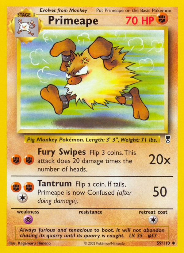 Primeape card