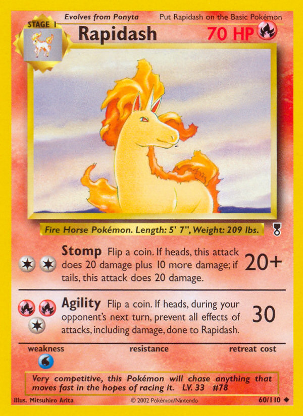 Rapidash card