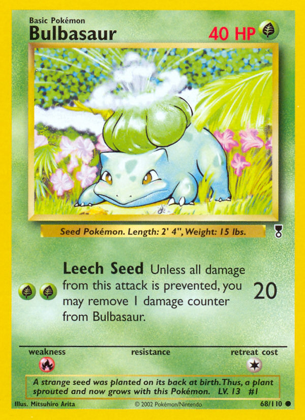 Bulbasaur card