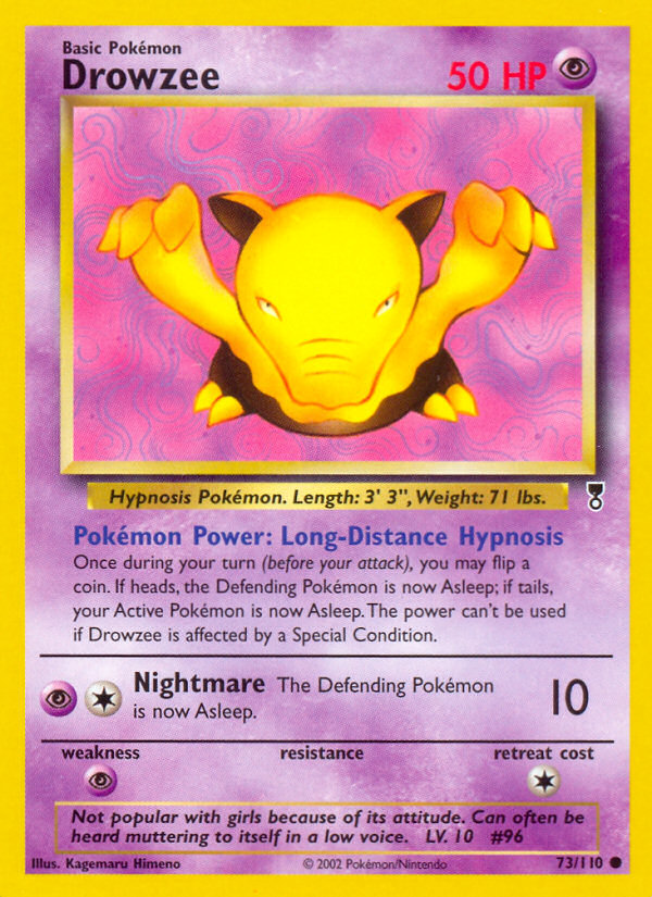 Drowzee card