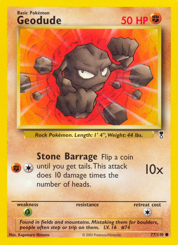 Geodude card