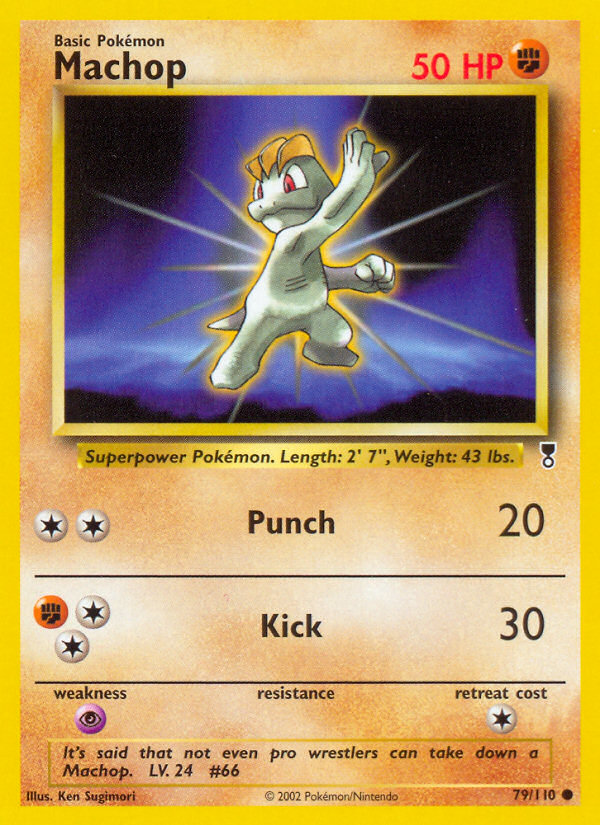 Machop card