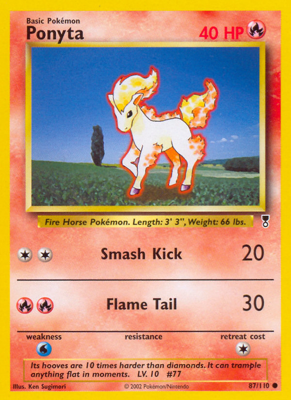 Ponyta card