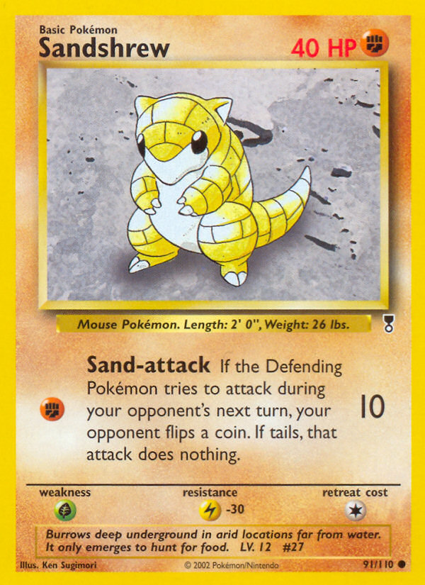 Sandshrew card