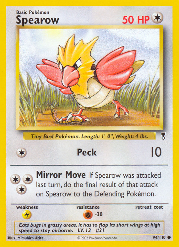 Spearow card