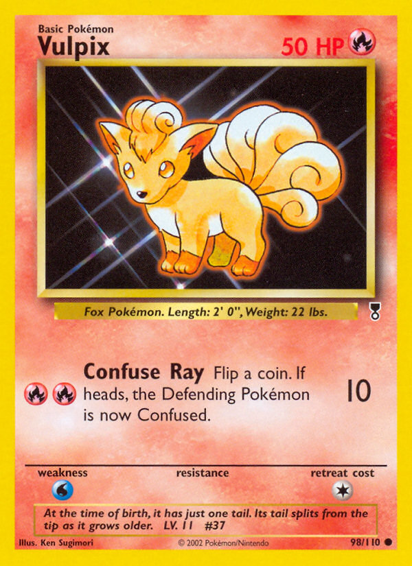 Vulpix card