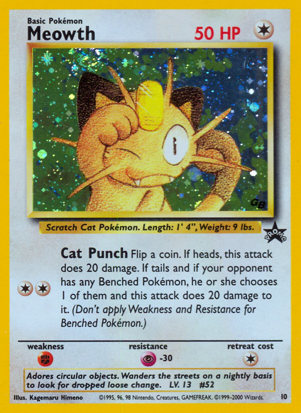 Meowth card