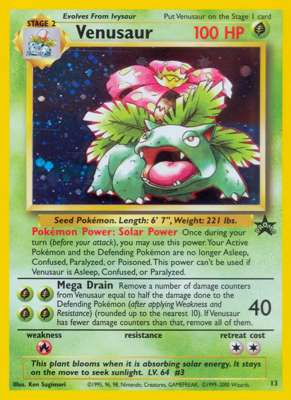 Venusaur card