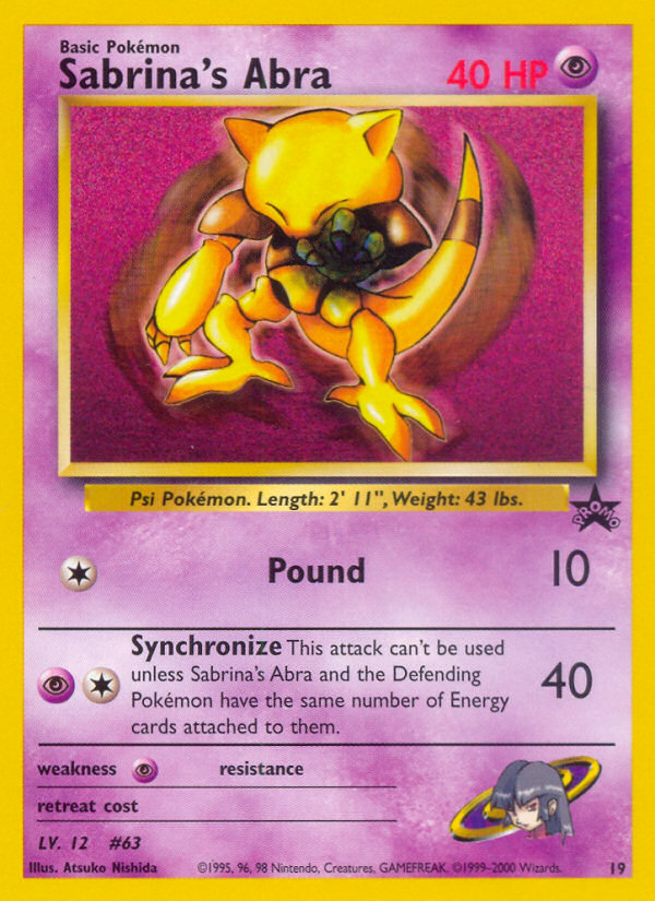 Sabrina's Abra card