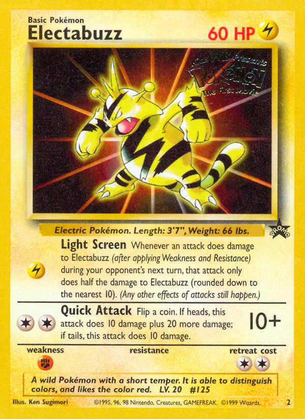 Electabuzz card