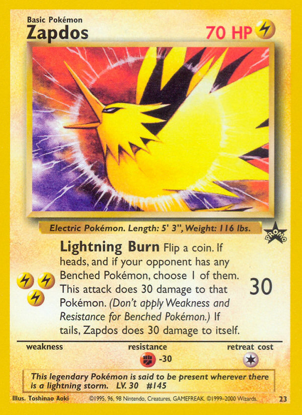 Zapdos card