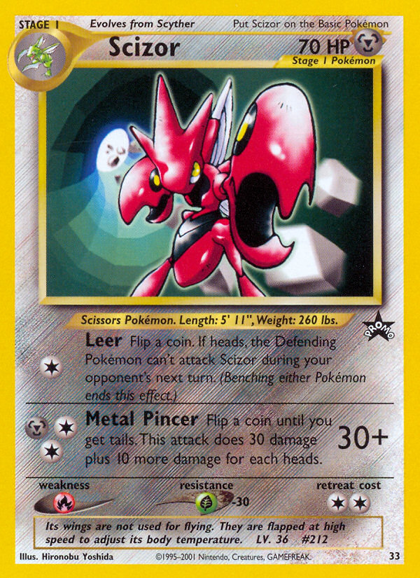 Scizor card