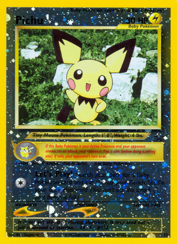 Pichu card