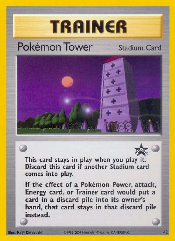 Pokémon Tower card