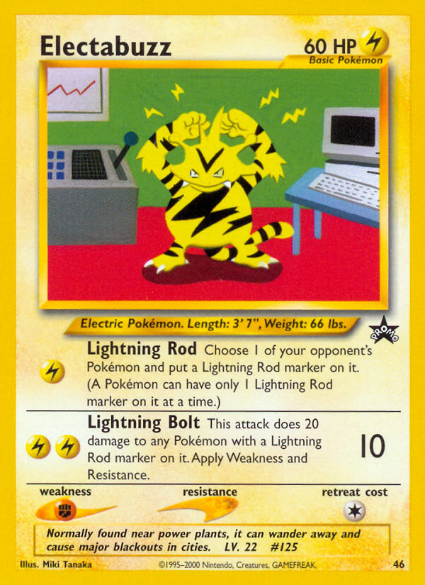 Electabuzz card