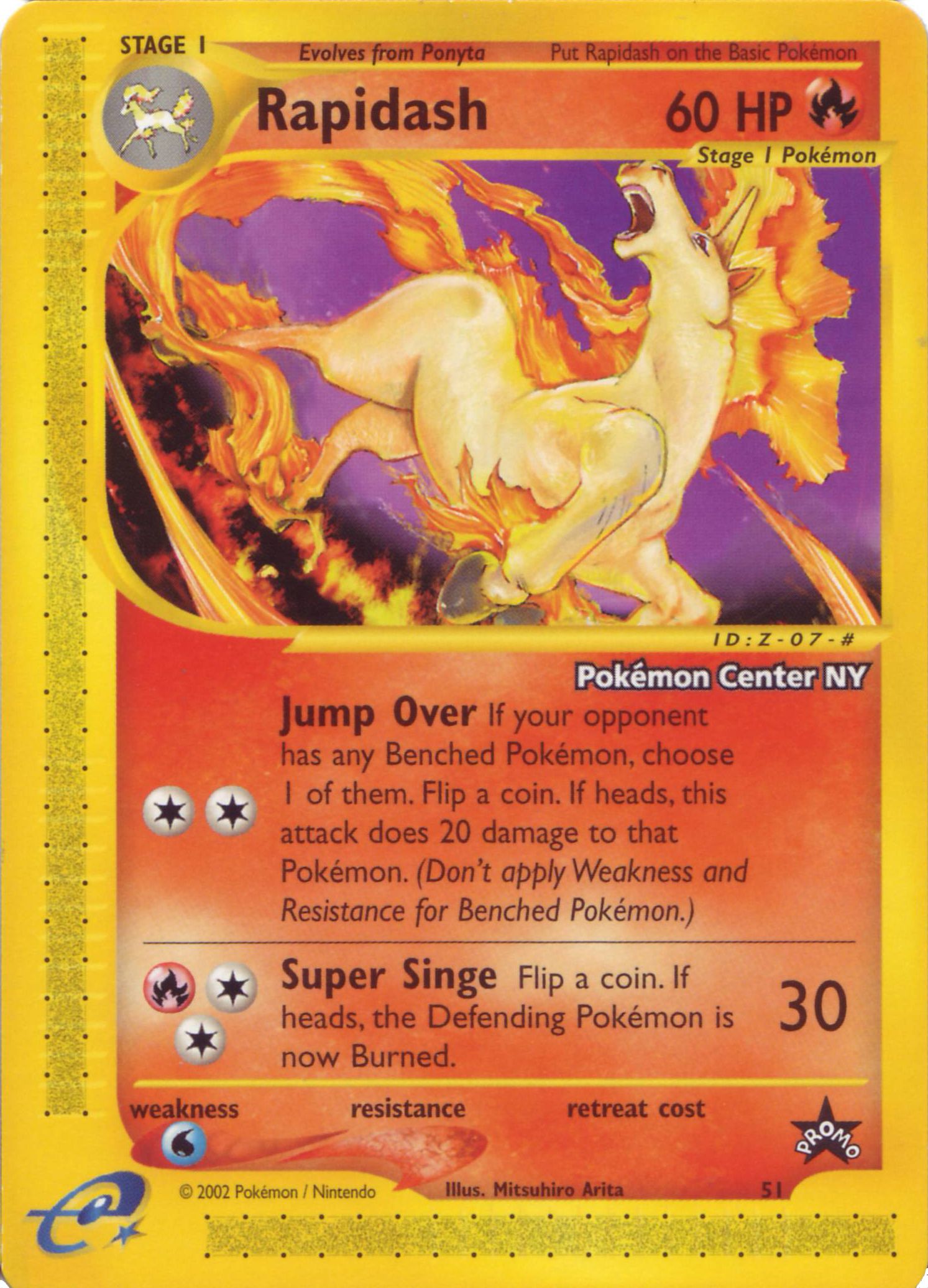 Rapidash card