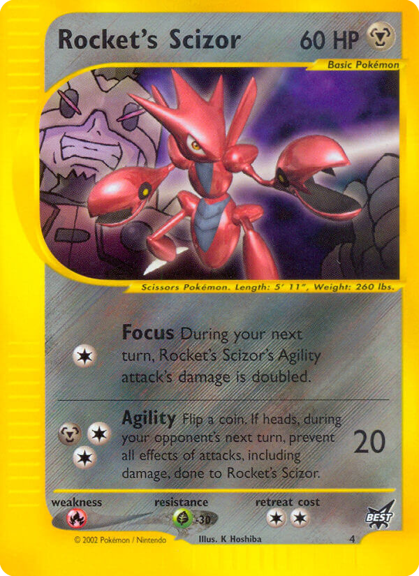 Rocket's Scizor card